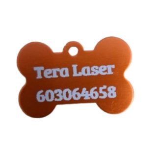Imagen Chapa Para perros Naranja Butano